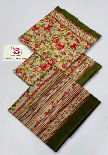 BS Lawn 3Piece suit