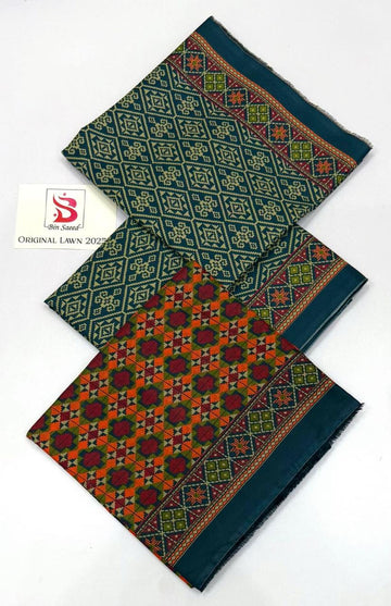 BS Lawn 3Piece suit
