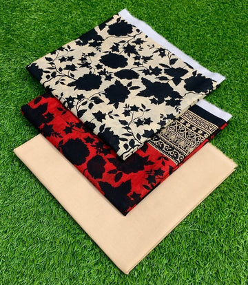 Print lawn 3pc Suit