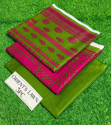 Print lawn 3pc Suit