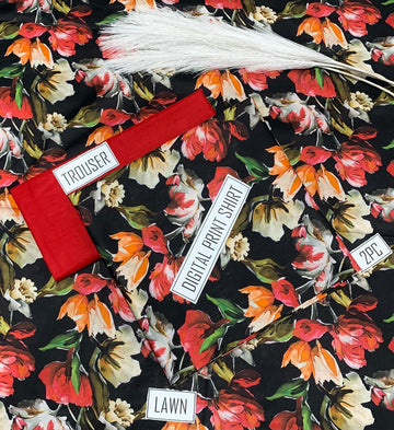 Print Lawn 2Pc Suit